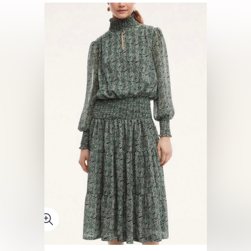 Brooks Brothers Leaves Dress